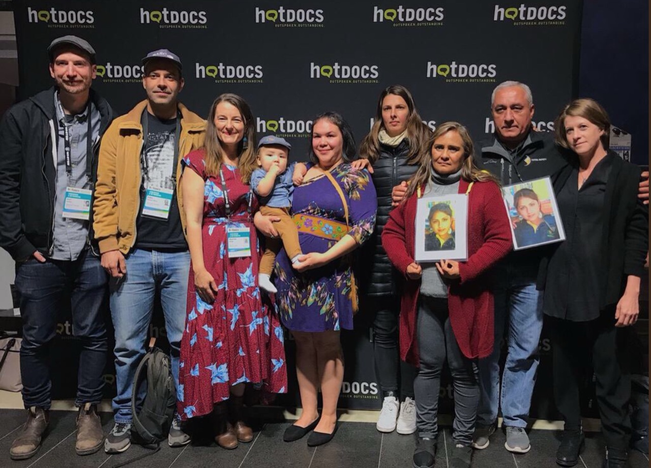 The team at the Hot Docs premiere